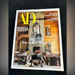 Architectural Digest Magazine (November, 2019) the California Issue